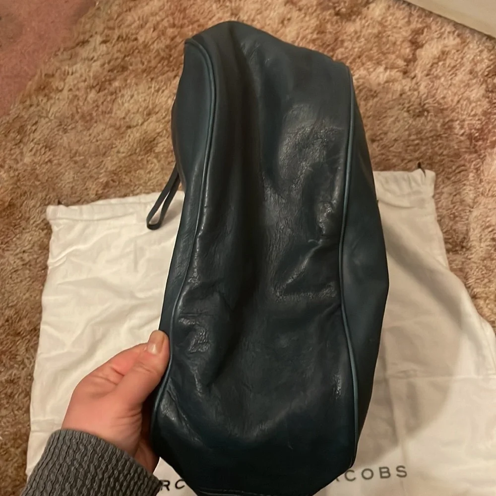 MARC BY MARC JACOBS- teal moto shoulder bag ✨NWT✨ - Picture 7 of 16